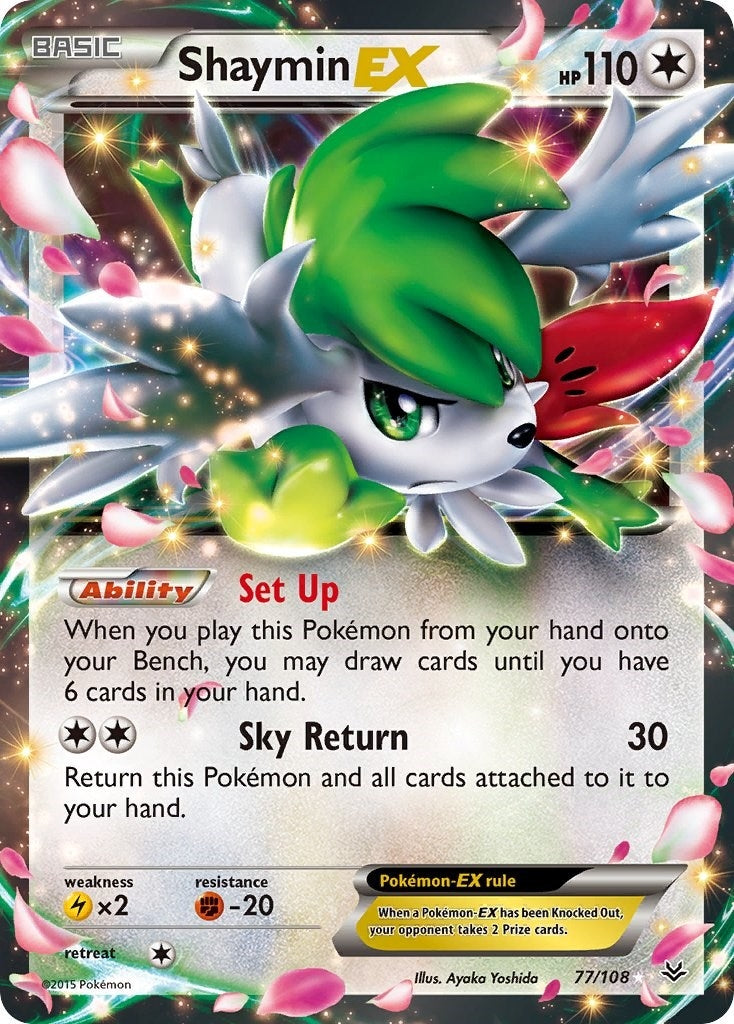 Image for Shaymin EX (77/108) (XY - Roaring Skies) (ROS) - Pokemon