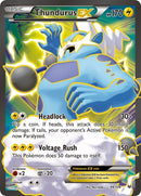 Image for Thundurus EX (98 Full Art) (98/108) (XY - Roaring Skies) (ROS) - Pokemon