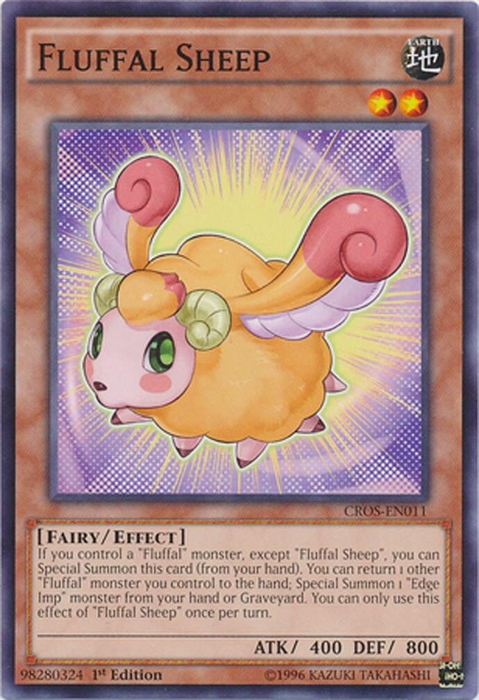 Fluffal Sheep (CROS-EN011) (Crossed Souls) YuGiOh