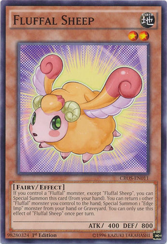 Fluffal Sheep (CROS-EN011) (Crossed Souls) YuGiOh