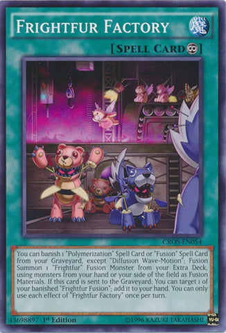 Frightfur Factory (CROS-EN054) (Crossed Souls) YuGiOh