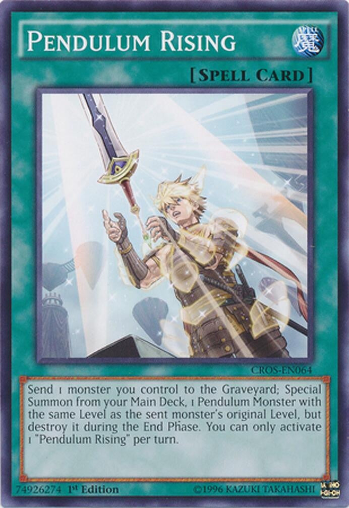 Pendulum Rising (CROS-EN064) (Crossed Souls) YuGiOh