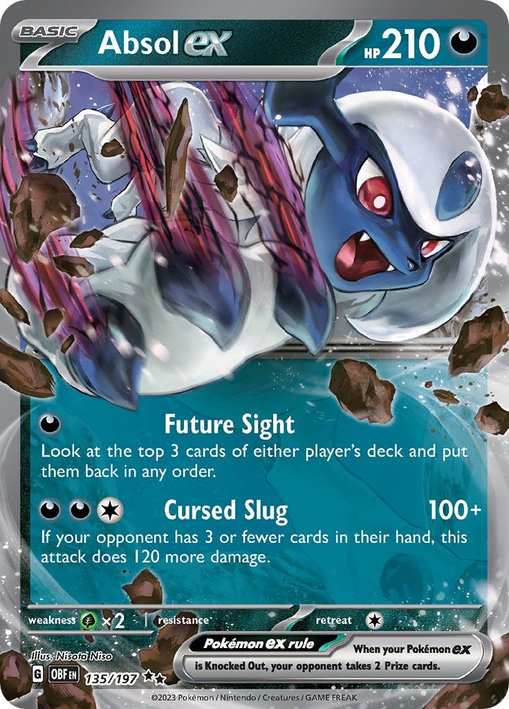 Image for Absol ex (135/197) (SV03: Obsidian Flames) - Pokemon