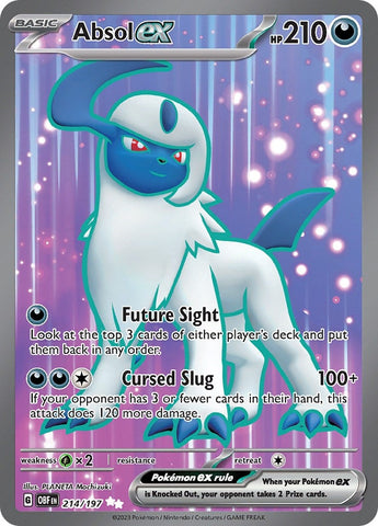 Image for Absol ex (214/197) (SV03: Obsidian Flames) - Pokemon