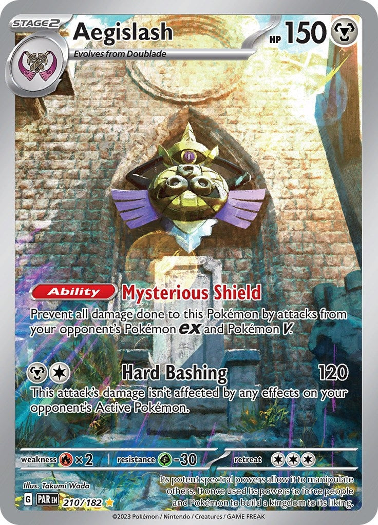 Image for Aegislash (210/182) (SV04: Paradox Rift) - Pokemon
