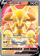 Image for Alakazam V (Full Art) (172/185) (SWSH04: Vivid Voltage) - Pokemon