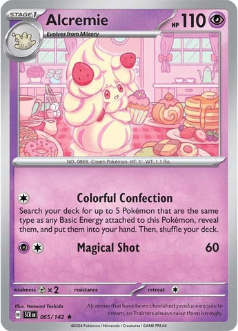 Image for Alcremie (065/142) (SV07: Stellar Crown) - Pokemon