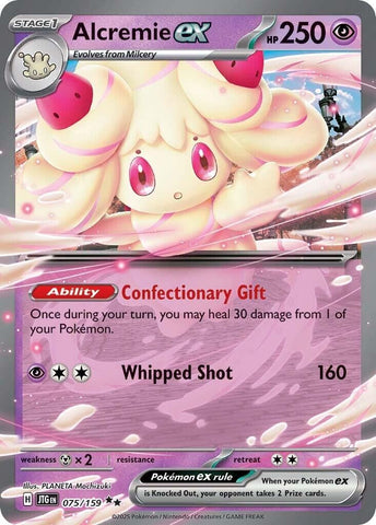 Image for Alcremie ex (075/159) (SV09: Journey Together) - Pokemon