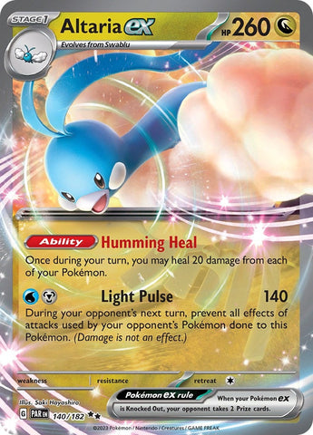 Image for Altaria ex (140/182) (SV04: Paradox Rift) - Pokemon