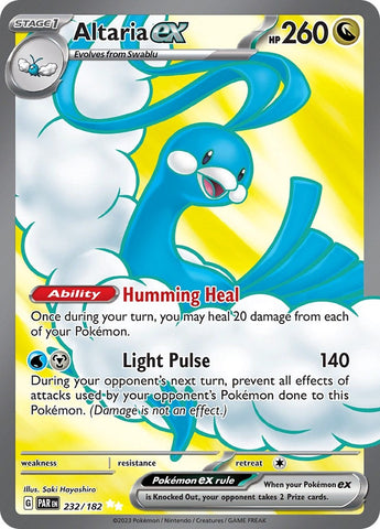 Image for Altaria ex (232/182) (SV04: Paradox Rift) - Pokemon