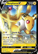 Image for Ampharos V (049/185) (SWSH04: Vivid Voltage) - Pokemon
