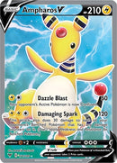 Image for Ampharos V (Full Art) (171/185) (SWSH04: Vivid Voltage) - Pokemon