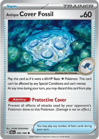 Image for Antique Cover Fossil (080/086) (SV: Black Bolt) - Pokemon