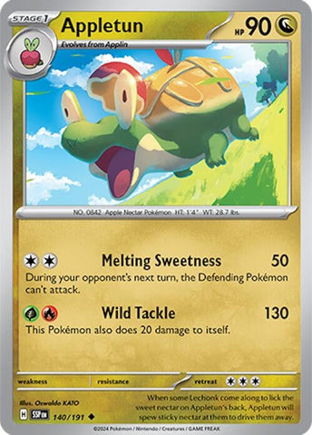 Image for Appletun (140/191) (SV08: Surging Sparks) - Pokemon