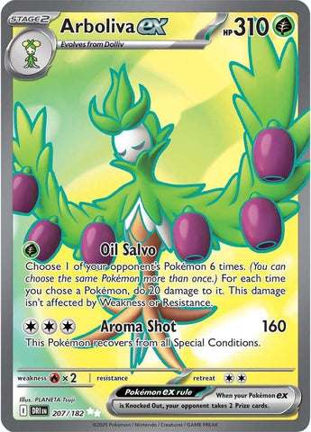 Image for Arboliva ex (207/182) (SV10: Destined Rivals) - Pokemon