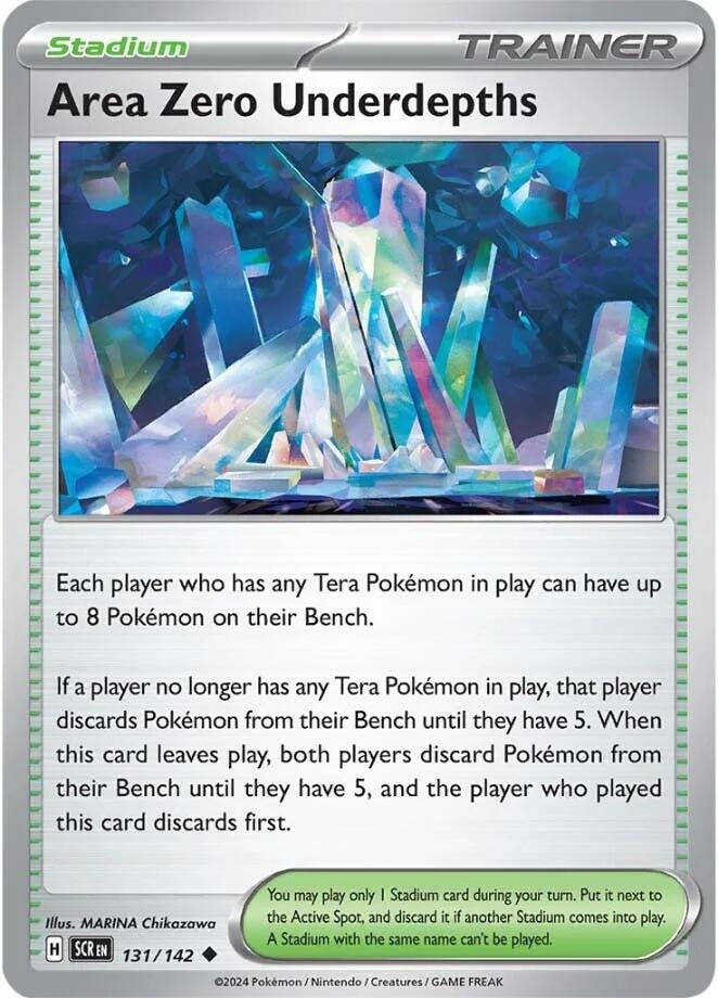 Image for Area Zero Underdepths (131/142) (SV07: Stellar Crown) - Pokemon