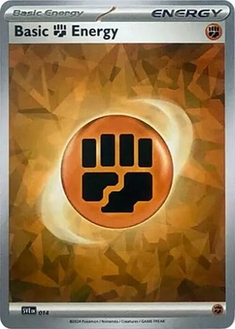 Image for Basic Fighting Energy (Cracked Ice Holo) (014) (SV07: Stellar Crown) - Pokemon