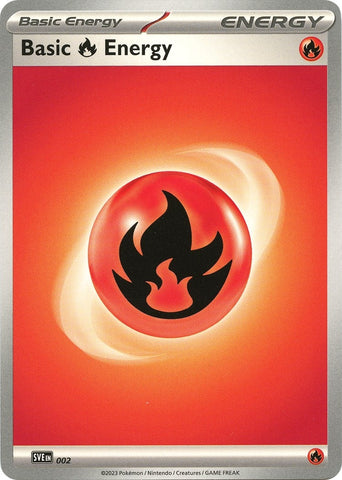 Image for Basic Fire Energy (002) (SV01: Scarlet & Violet Base Set) - Pokemon