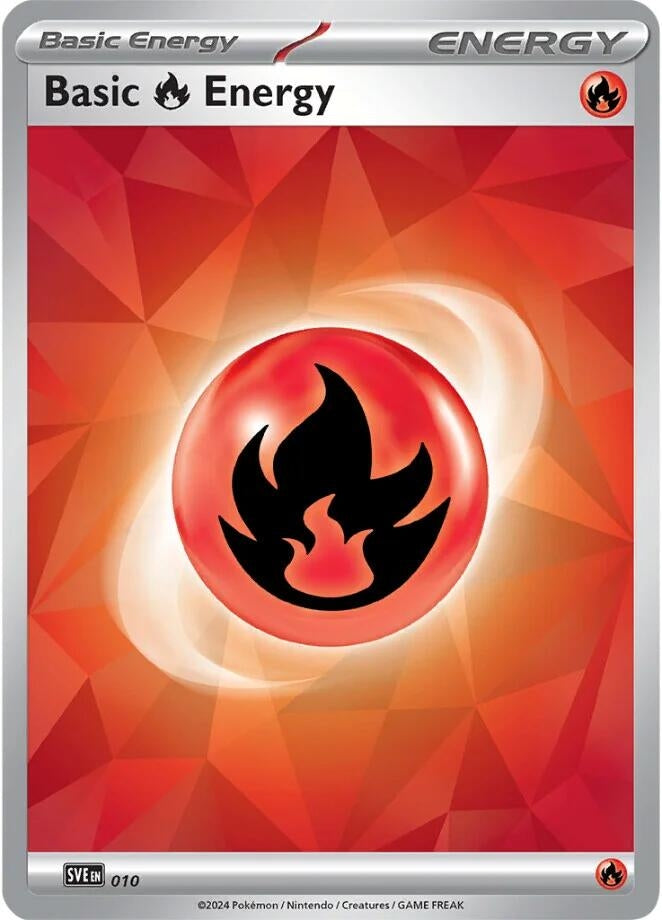 Image for Basic Fire Energy (010) (SV07: Stellar Crown) - Pokemon