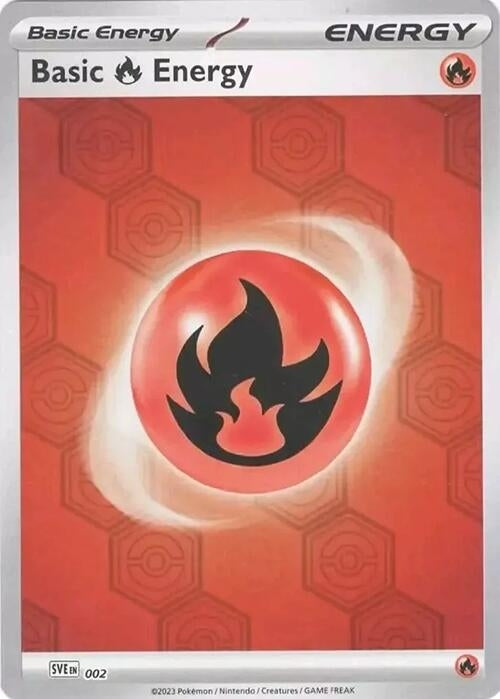 Image for Basic Fire Energy (2) (SV: Shrouded Fable) - Pokemon