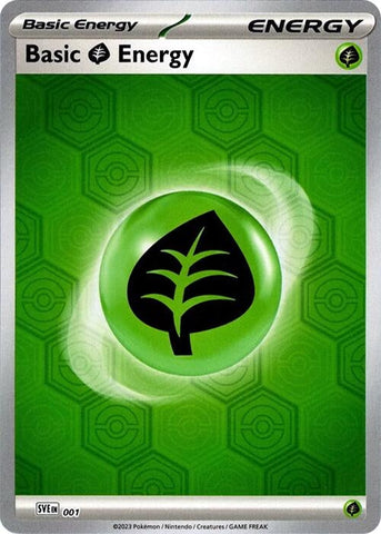 Image for Basic Grass Energy (1) (SV: Shrouded Fable) - Pokemon