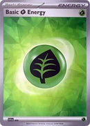 Image for Basic Grass Energy (Cracked Ice Holo) (009) (SV07: Stellar Crown) - Pokemon