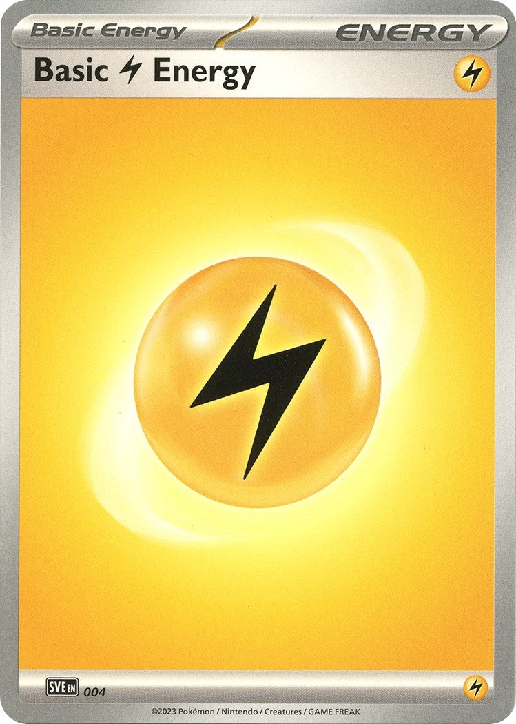 Image for Basic Lightning Energy (004) (SV01: Scarlet & Violet Base Set) - Pokemon
