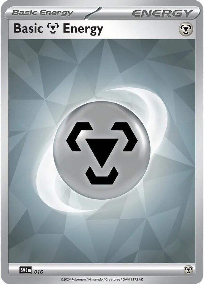 Image for Basic Metal Energy (016) (SV07: Stellar Crown) - Pokemon