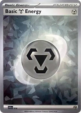 Image for Basic Metal Energy (Cracked Ice Holo) (016) (SV07: Stellar Crown) - Pokemon