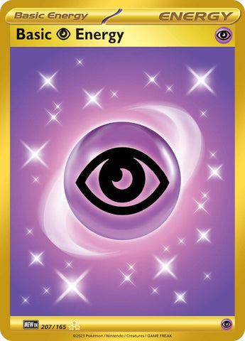 Image for Basic Psychic Energy (207/165) (SV: Scarlet & Violet 151) - Pokemon
