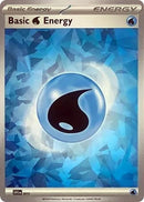 Image for Basic Water Energy (Cracked Ice Holo) (011) (SV07: Stellar Crown) - Pokemon