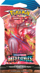 Image for Battle Styles Sleeved Booster Pack - Pokemon