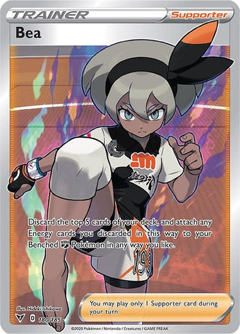 Image for Bea (Full Art) (180/185) (SWSH04: Vivid Voltage) - Pokemon