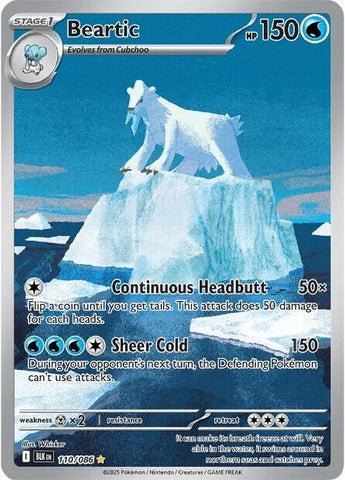 Image for Beartic (110/086) (SV: Black Bolt) - Pokemon