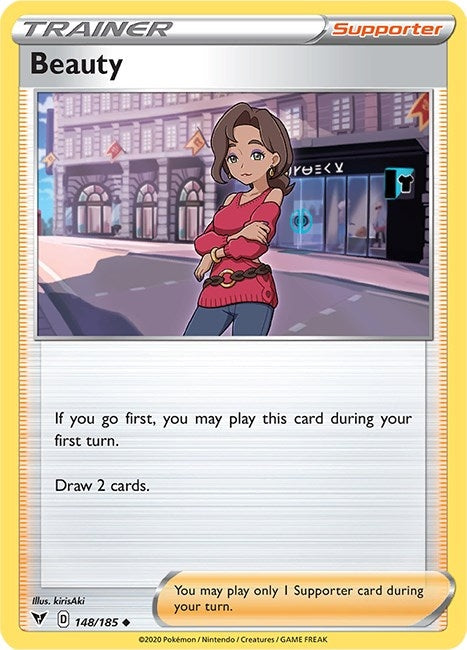 Image for Beauty (148/185) (SWSH04: Vivid Voltage) - Pokemon