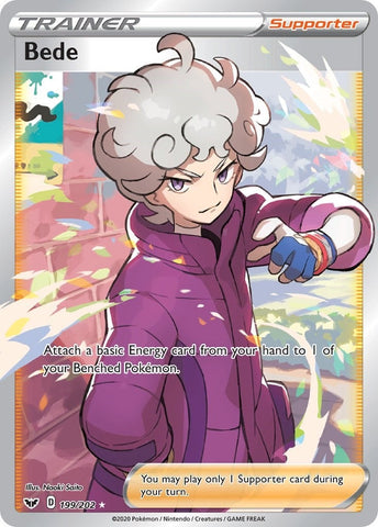 Image for Bede (Full Art) (199/202) (SWSH01: Sword & Shield Base Set) - Pokemon