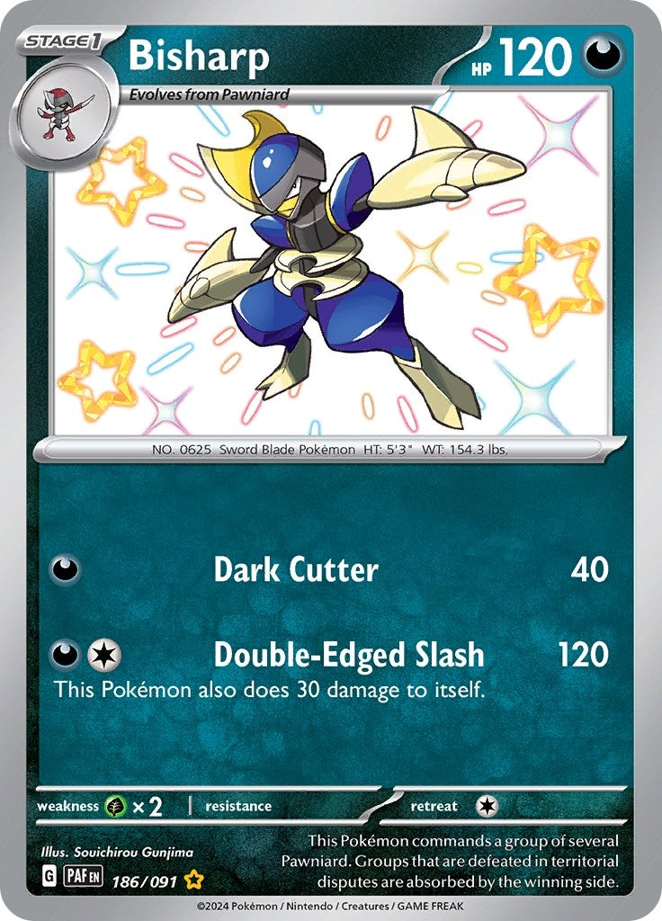 Image for Bisharp (186/091) (SV: Paldean Fates) - Pokemon