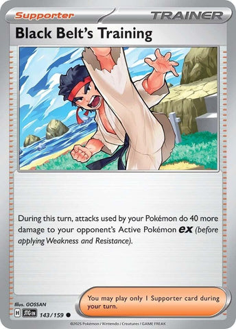 Image for Black Belt's Training (143/159) (SV09: Journey Together) - Pokemon