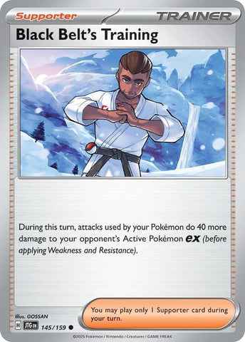 Image for Black Belt's Training (145/159) (SV09: Journey Together) - Pokemon