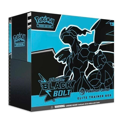 Image for Black Bolt Pokemon Center Elite Trainer Box (Exclusive) - Pokemon