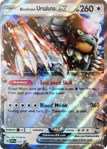 Image for Bloodmoon Ursaluna ex - 177 (177) (SV: Scarlet & Violet Promo Cards) - Pokemon