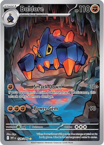 Image for Boldore (128/086) (SV: White Flare) - Pokemon