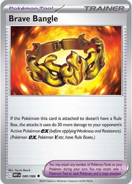 Image for Brave Bangle (080/086) (SV: White Flare) - Pokemon