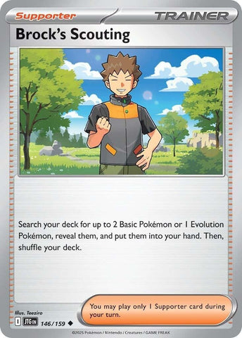 Image for Brock's Scouting (146/159) (SV09: Journey Together) - Pokemon