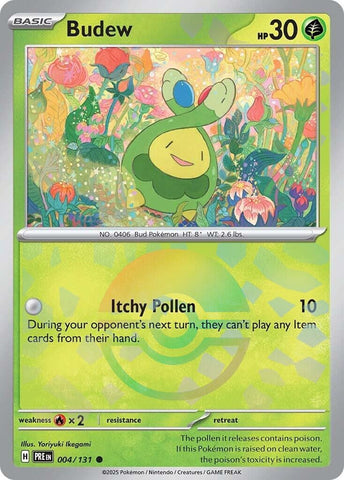 Image for Budew (Poke Ball Pattern) (004/131) (SV: Prismatic Evolutions) - Pokemon