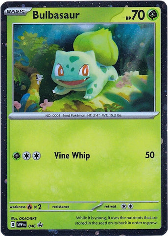 Image for Bulbasaur - 046 (Cosmos Holo) (046) (SV: Scarlet & Violet Promo Cards) - Pokemon