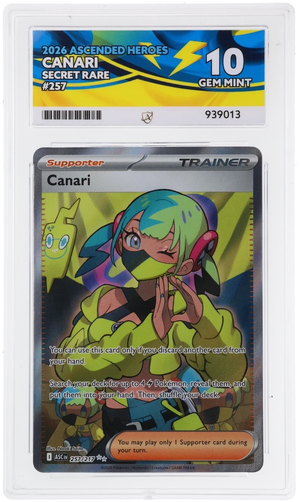 CANARI - SECRET RARE - ASCENDED HEROES - ACE 10 ACE Grading