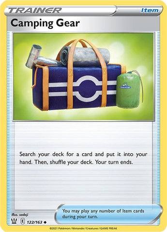 Image for Camping Gear (122/163) (SWSH05: Battle Styles) - Pokemon