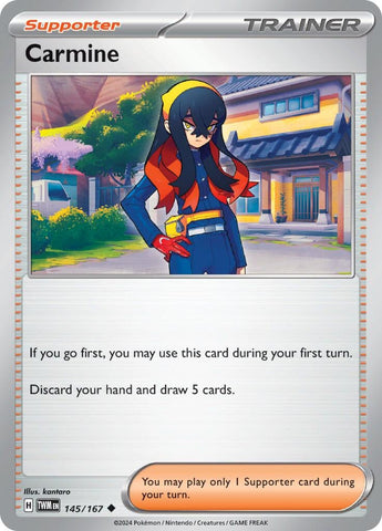 Image for Carmine (145/167) (SV06: Twilight Masquerade) - Pokemon