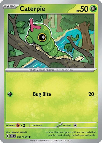 Image for Caterpie (001/159) (SV09: Journey Together) - Pokemon